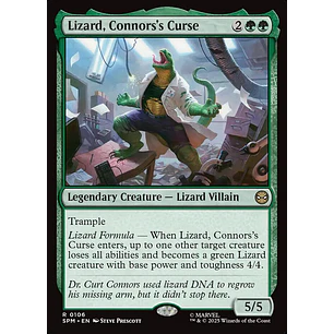 Lizard, Connors's Curse