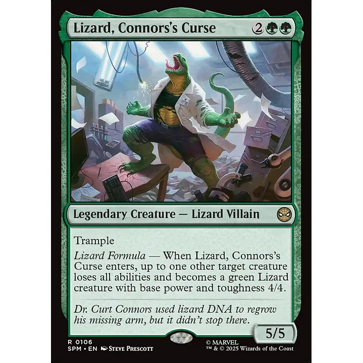 Lizard, Connors's Curse 1