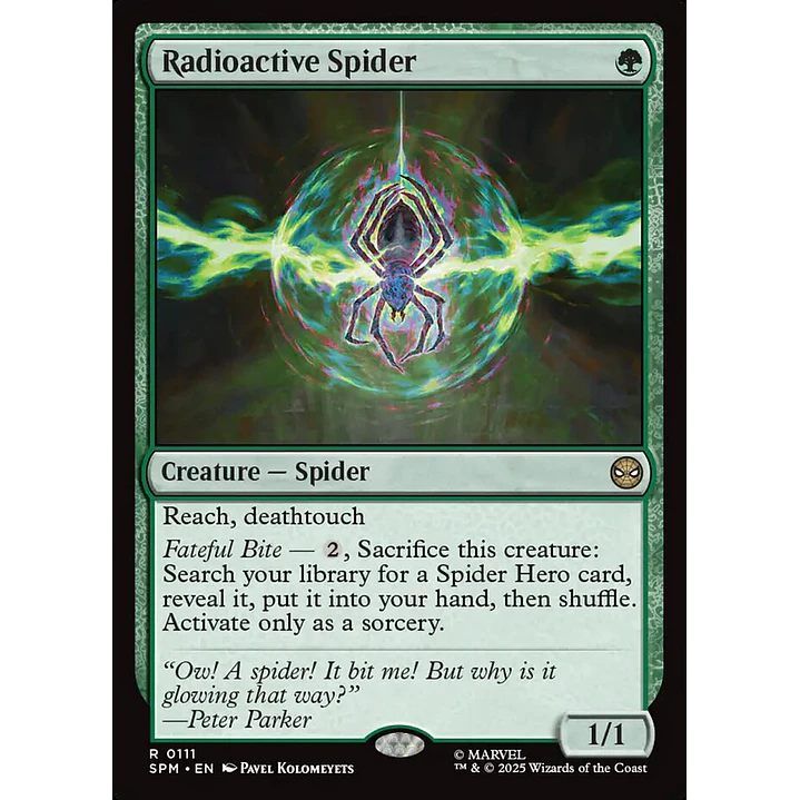 Radioactive Spider 1