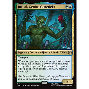 Jackal, Genius Geneticist
