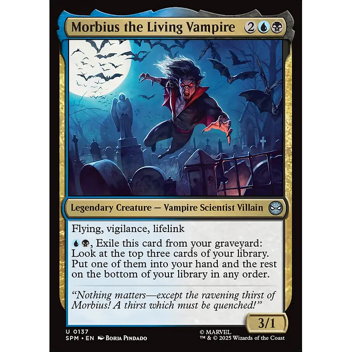 Morbius the Living Vampire 1