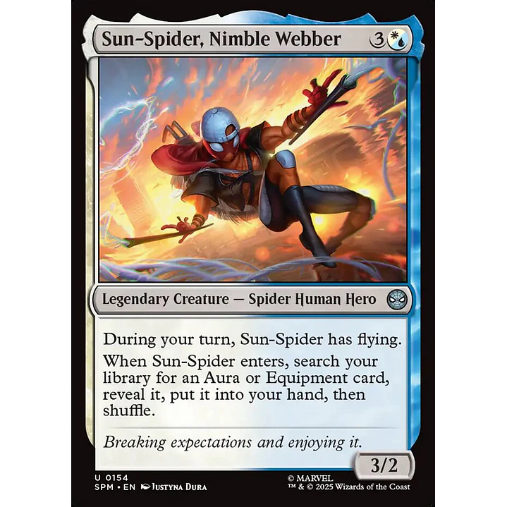 Sun-Spider, Nimble Webber 1