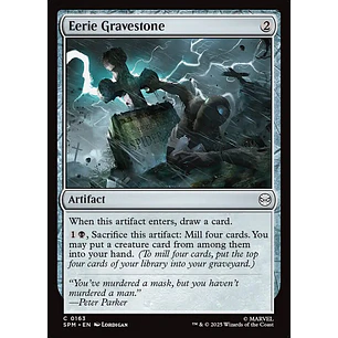 Eerie Gravestone