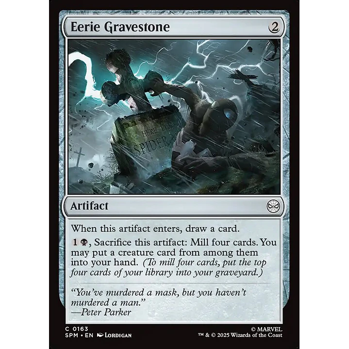 Eerie Gravestone 1
