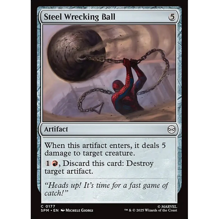 Steel Wrecking Ball 1