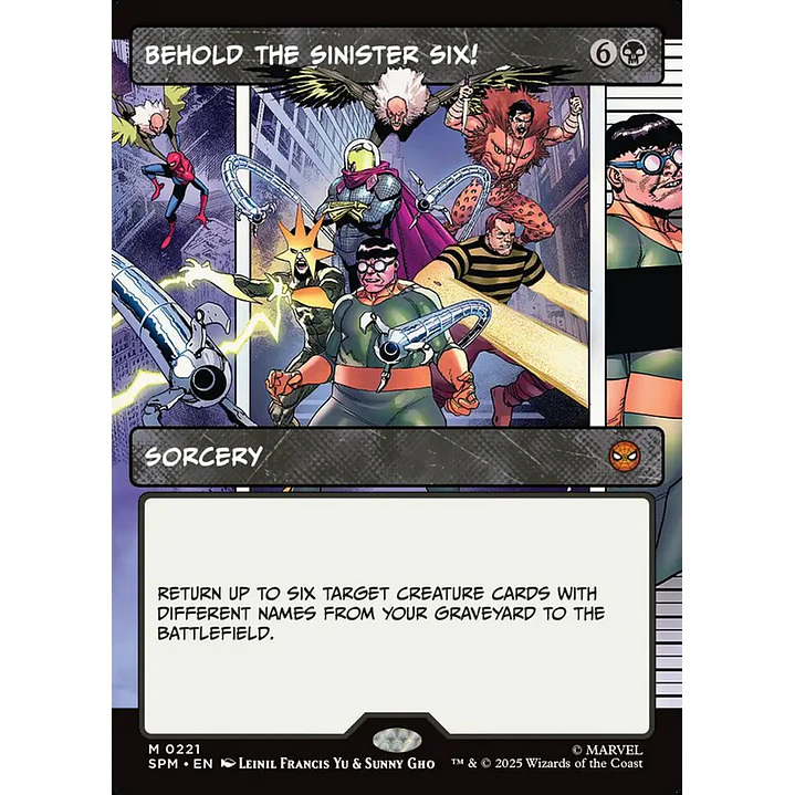 Behold the Sinister Six! 1