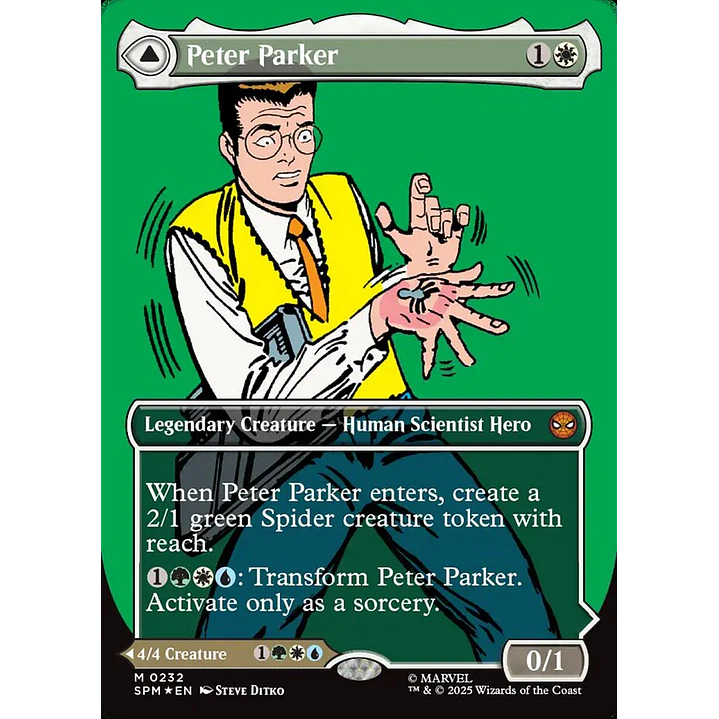 Peter Parker // Amazing Spider-Man 1