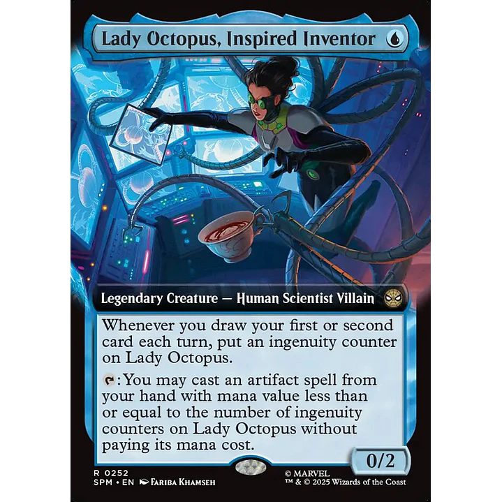 Lady Octopus, Inspired Inventor 1