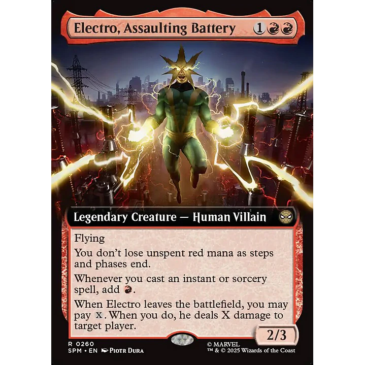 Electro, Assaulting Battery 1