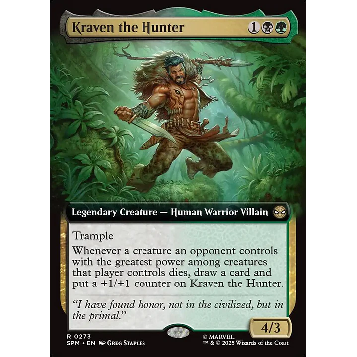 Kraven the Hunter 1