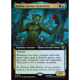 Jackal, Genius Geneticist