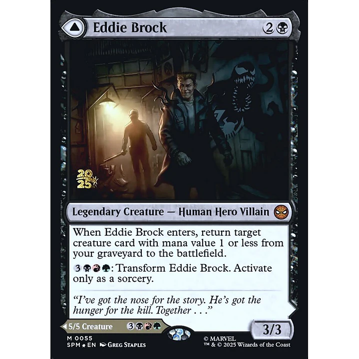 Eddie Brock // Venom, Lethal Protector - Promo 1