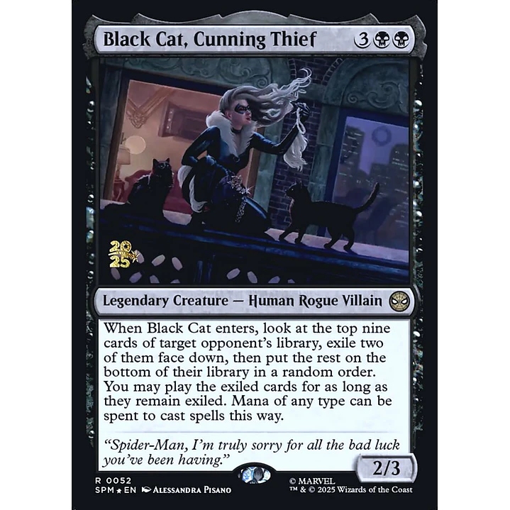 Black Cat, Cunning Thief - Promo 1