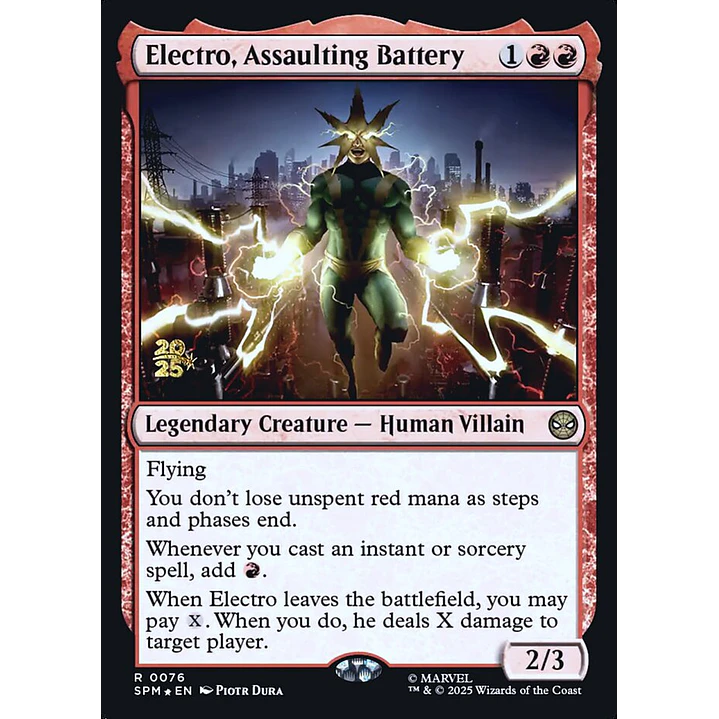 Electro, Assaulting Battery - Promo 1