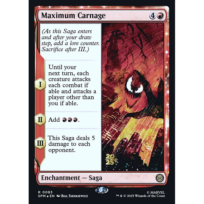 Maximum Carnage - Promo 1