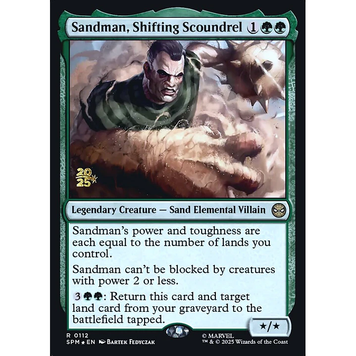 Sandman, Shifting Scoundrel - Promo 1