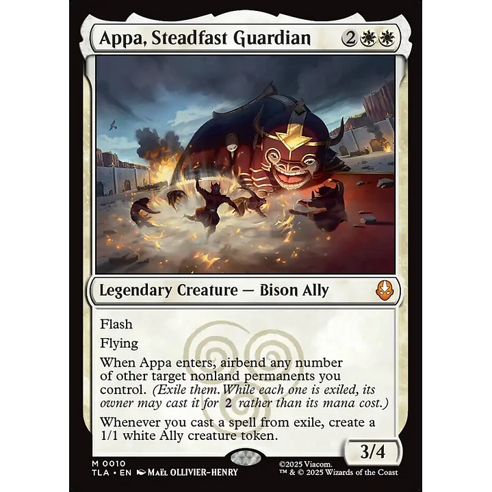 Appa, Steadfast Guardian 1