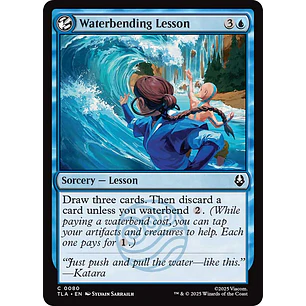 Waterbending Lesson