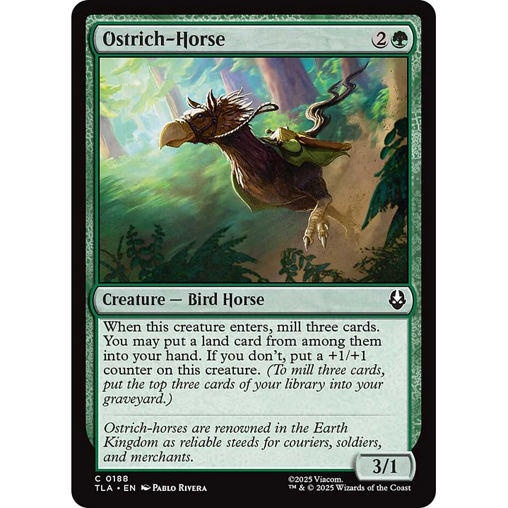 Ostrich-Horse 1