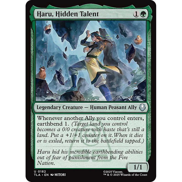 Haru, Hidden Talent 1