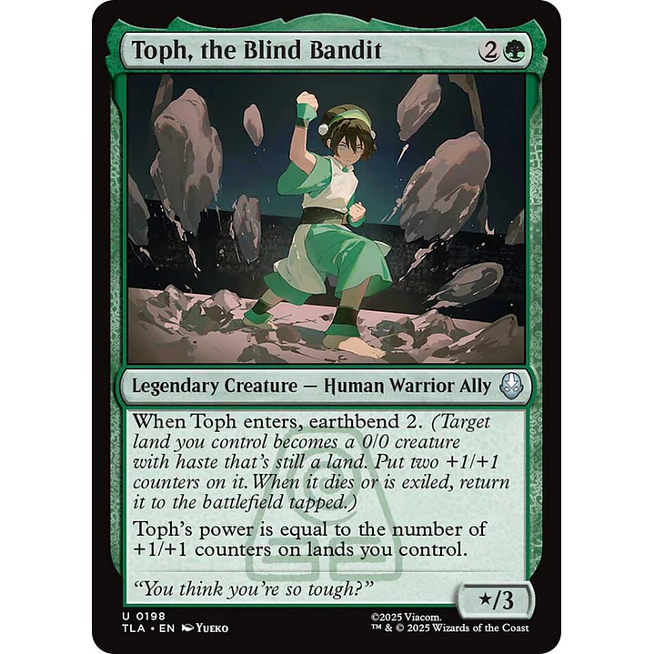 Toph, the Blind Bandit 1