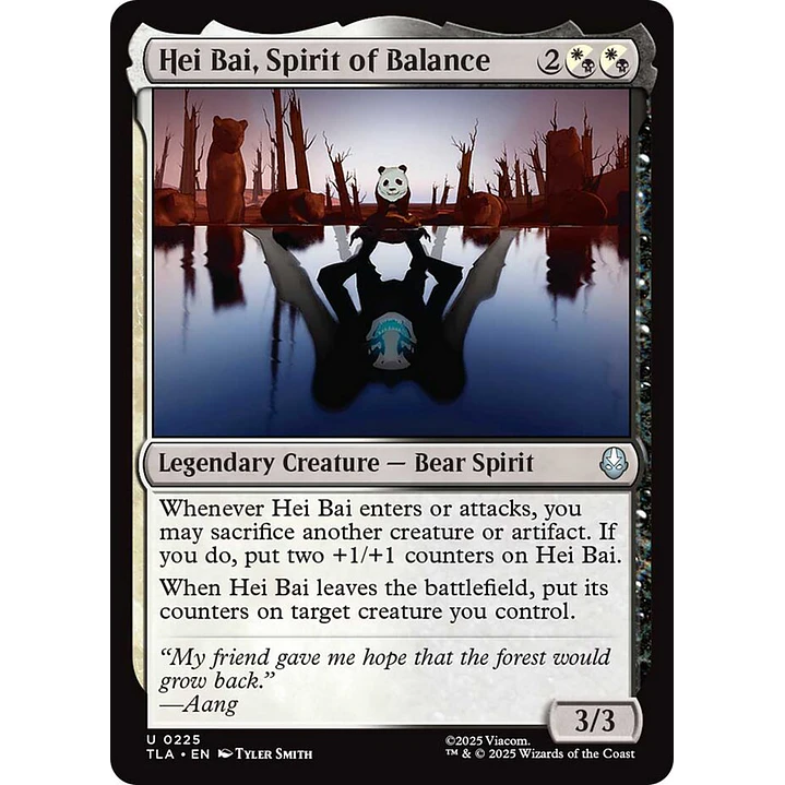 Hei Bai, Spirit of Balance 1
