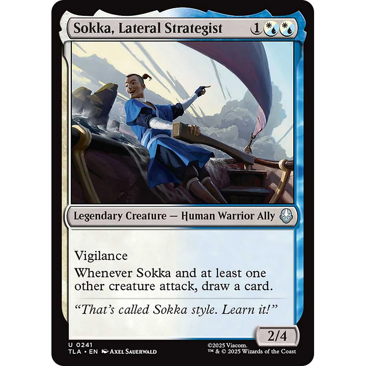 Sokka, Lateral Strategist 1