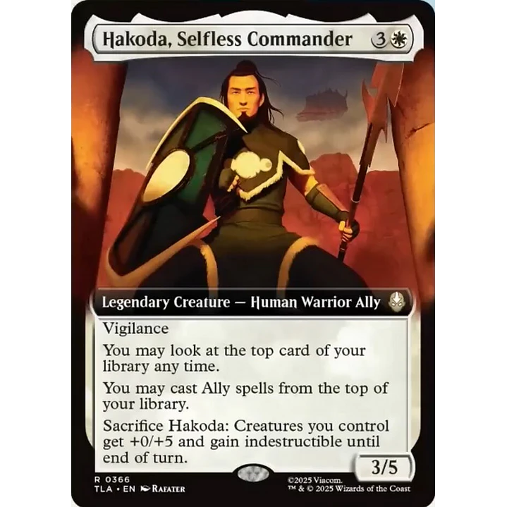 Hakoda, Selfless Commander 1