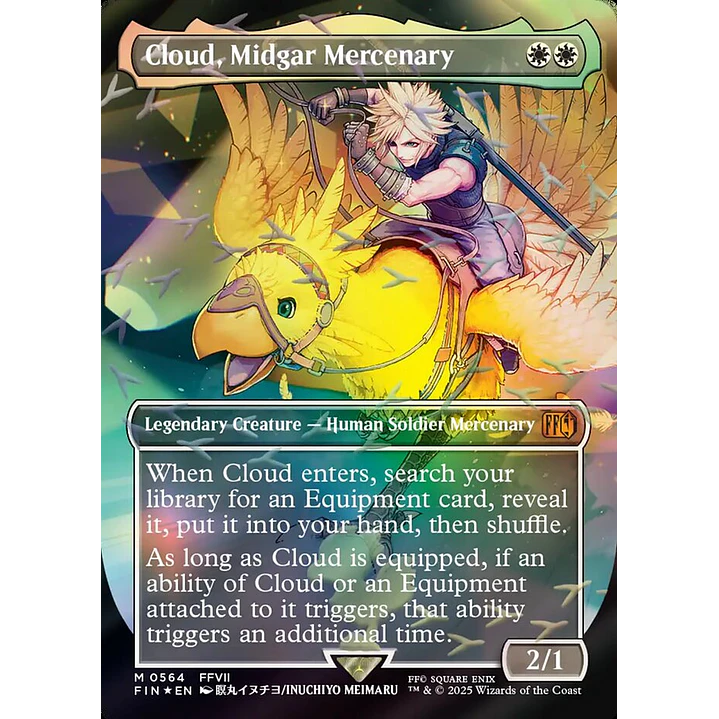 Cloud, Midgar Mercenary 1