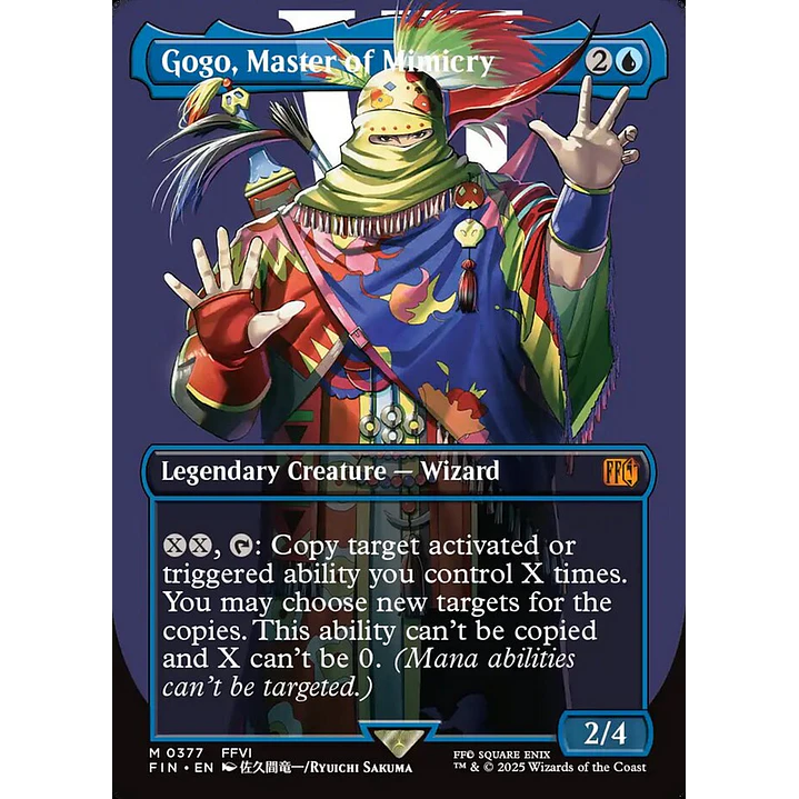 Gogo, Master of Mimicry 1
