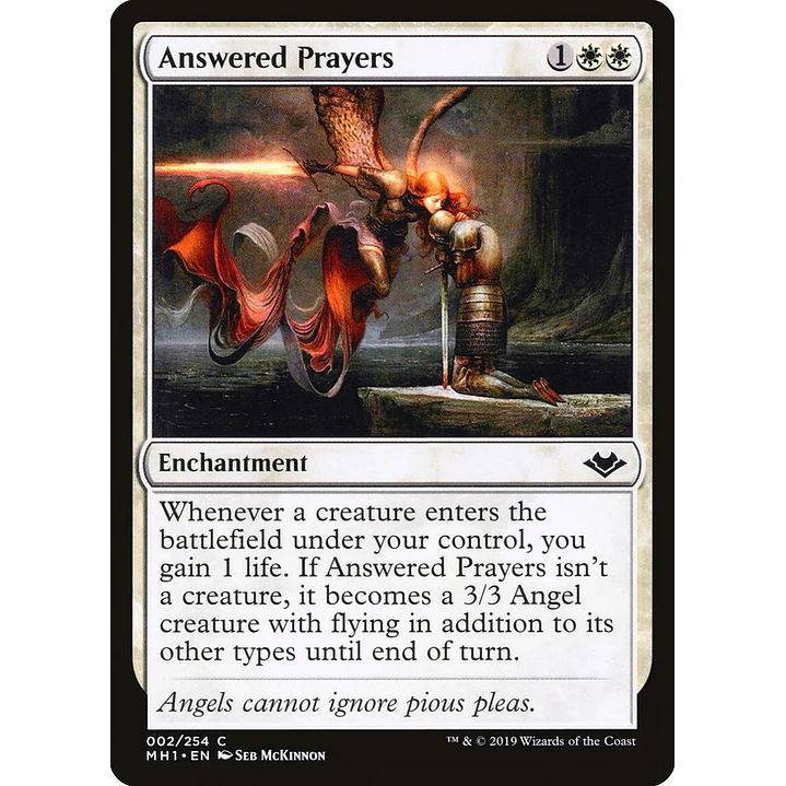 Answered Prayers 1