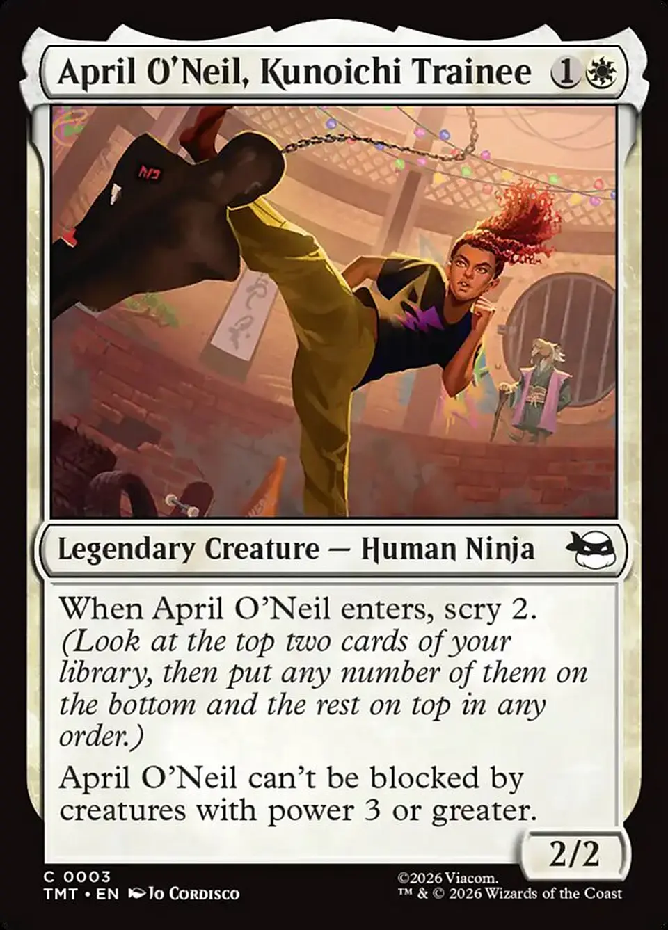 April O'Neil, Kunoichi Trainee 1