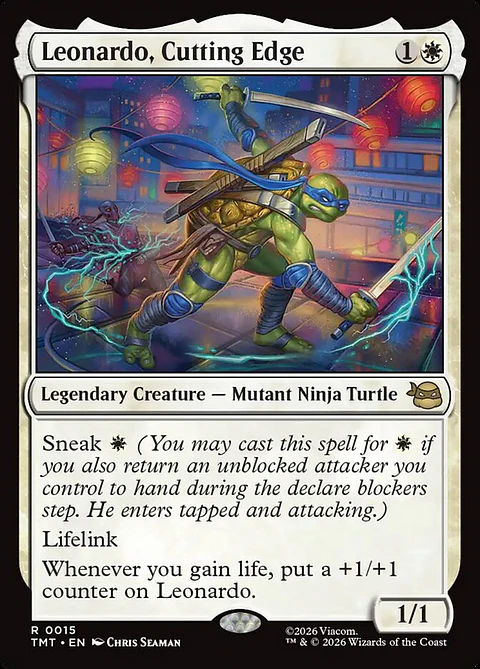 Leonardo, Cutting Edge