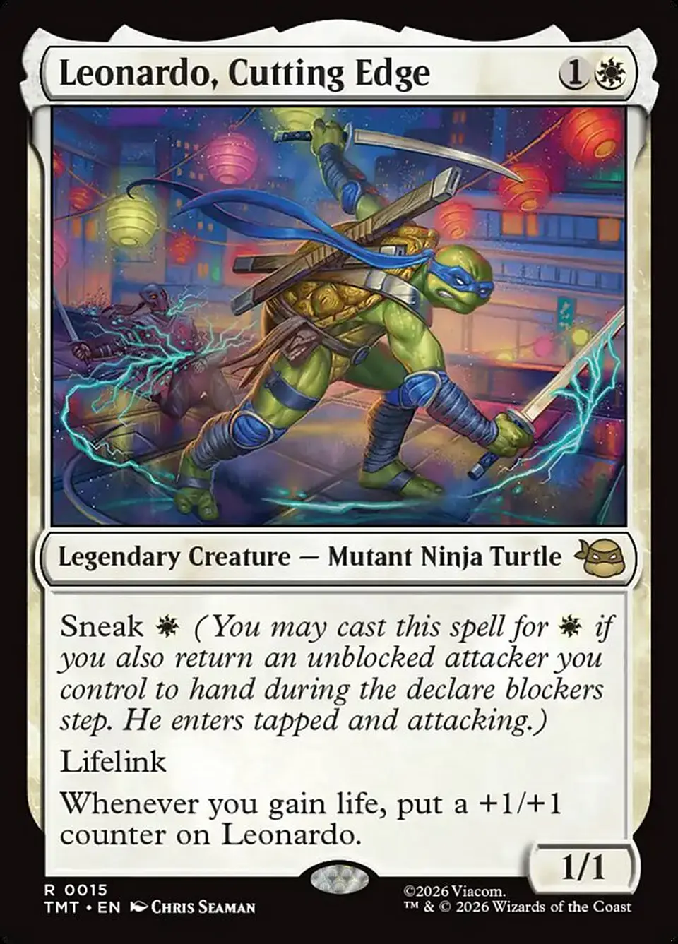 Leonardo, Cutting Edge 1