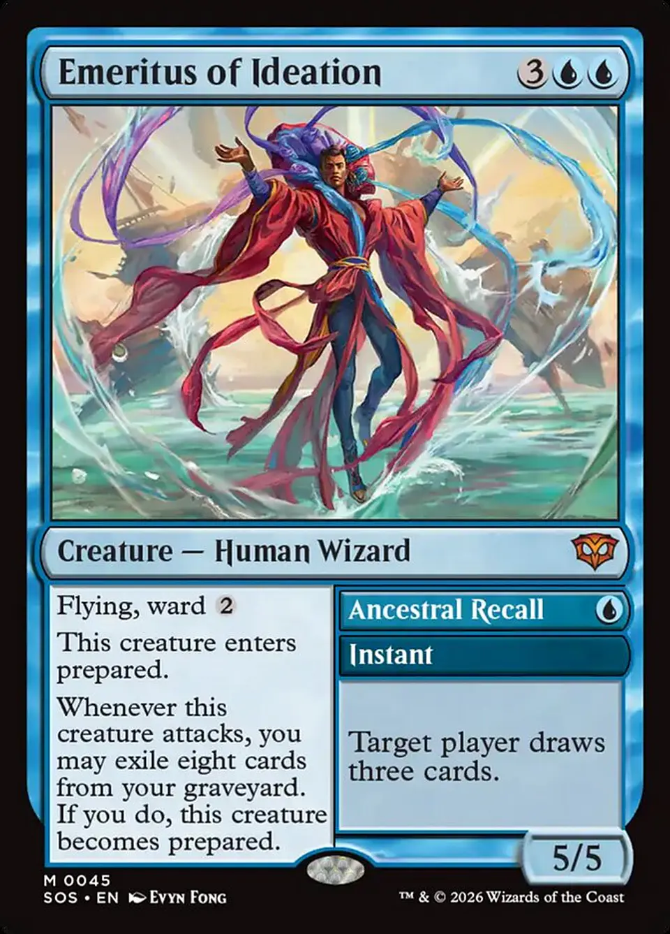 Emeritus of Ideation // Ancestral Recall 1