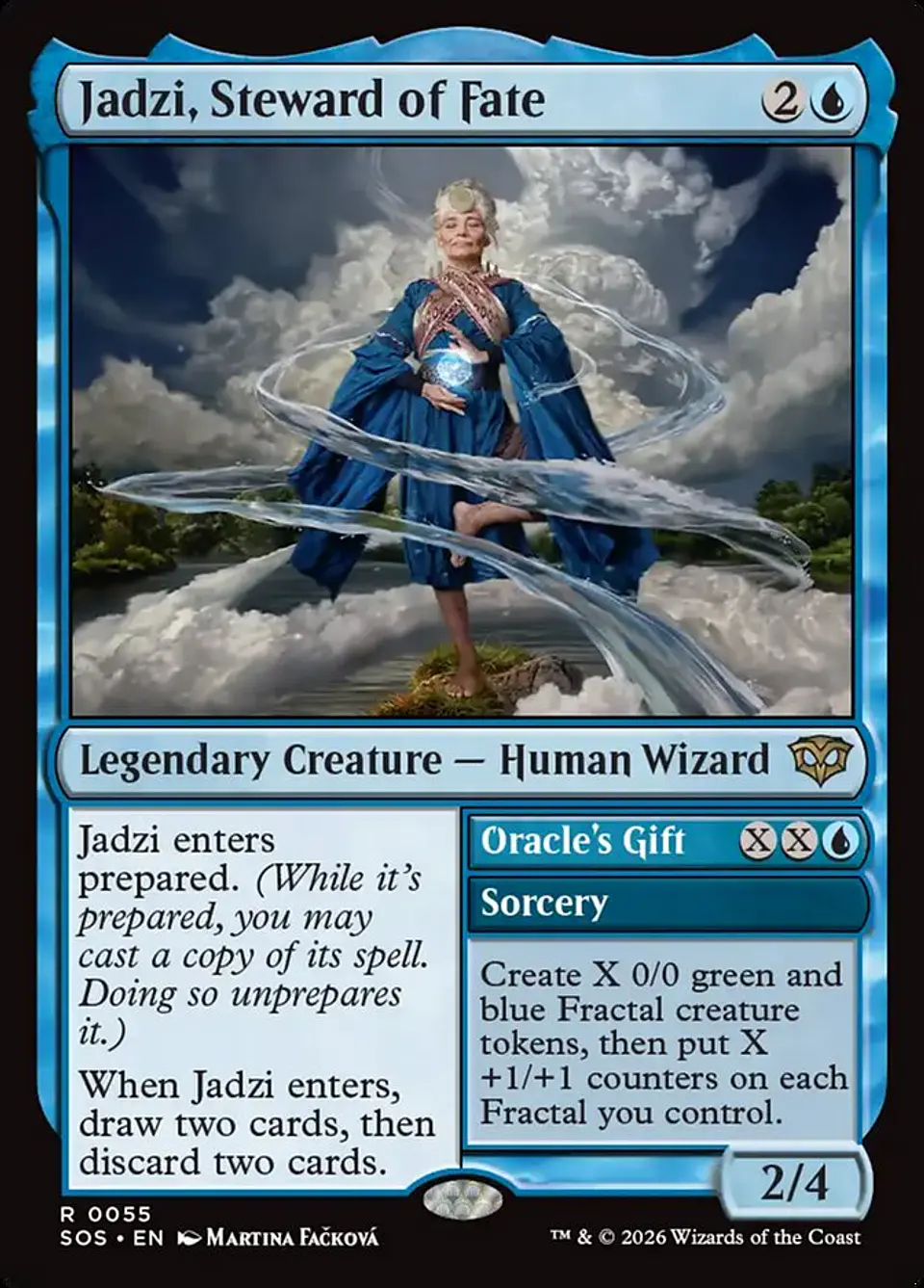 Jadzi, Steward of Fate // Oracle's Gift 1