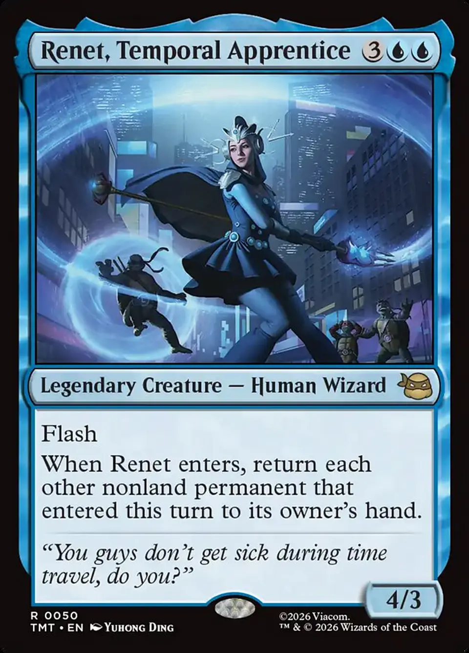Renet, Temporal Apprentice 1