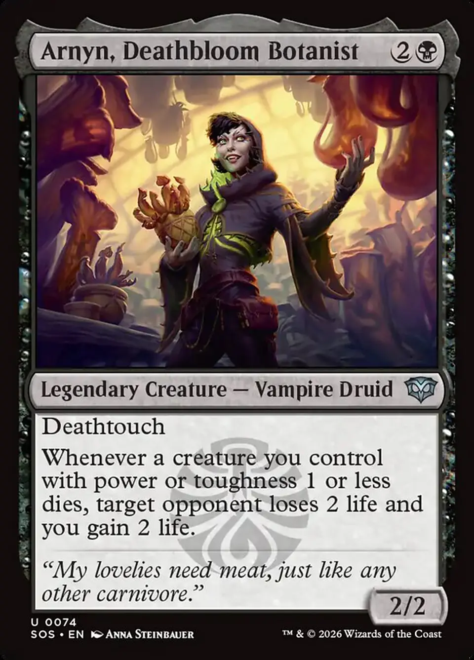 Arnyn, Deathbloom Botanist 1