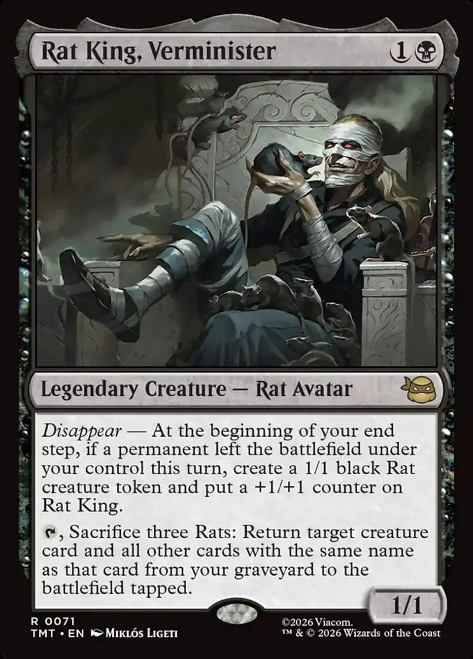 Rat King, Verminister 1