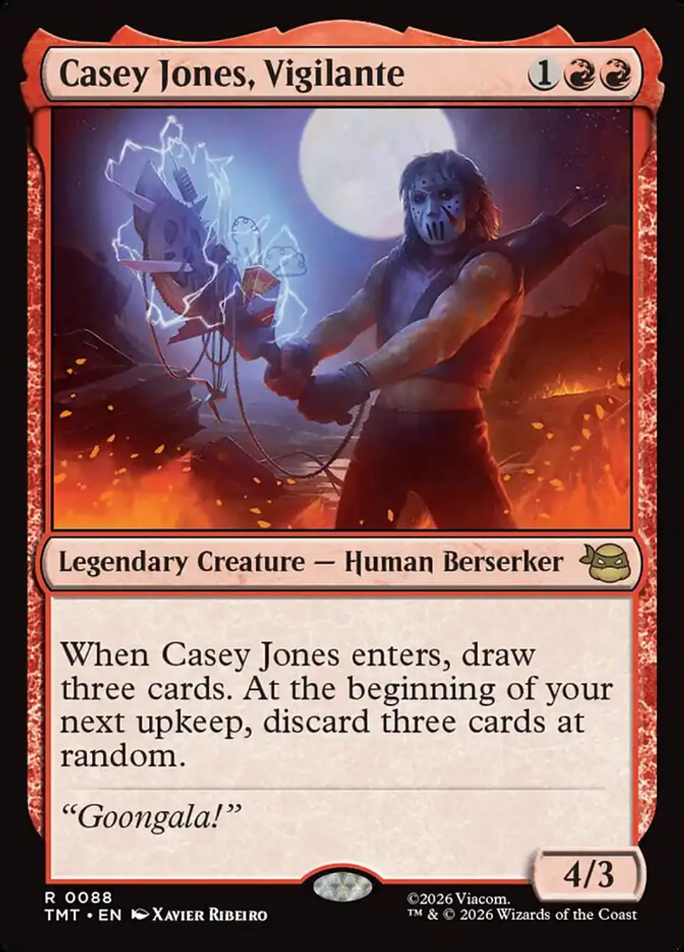 Casey Jones, Vigilante 1