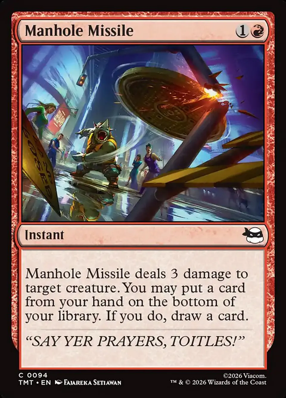 Manhole Missile 1
