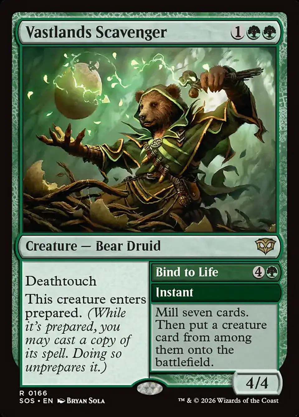 Vastlands Scavenger // Bind to Life 1