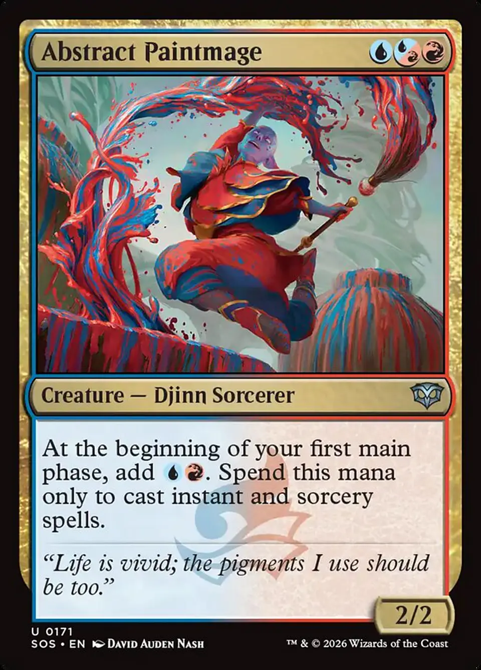 Abstract Paintmage 1