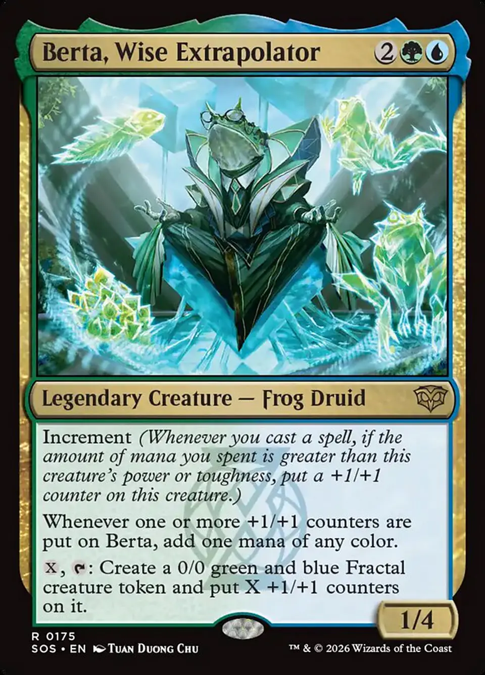 Berta, Wise Extrapolator 1