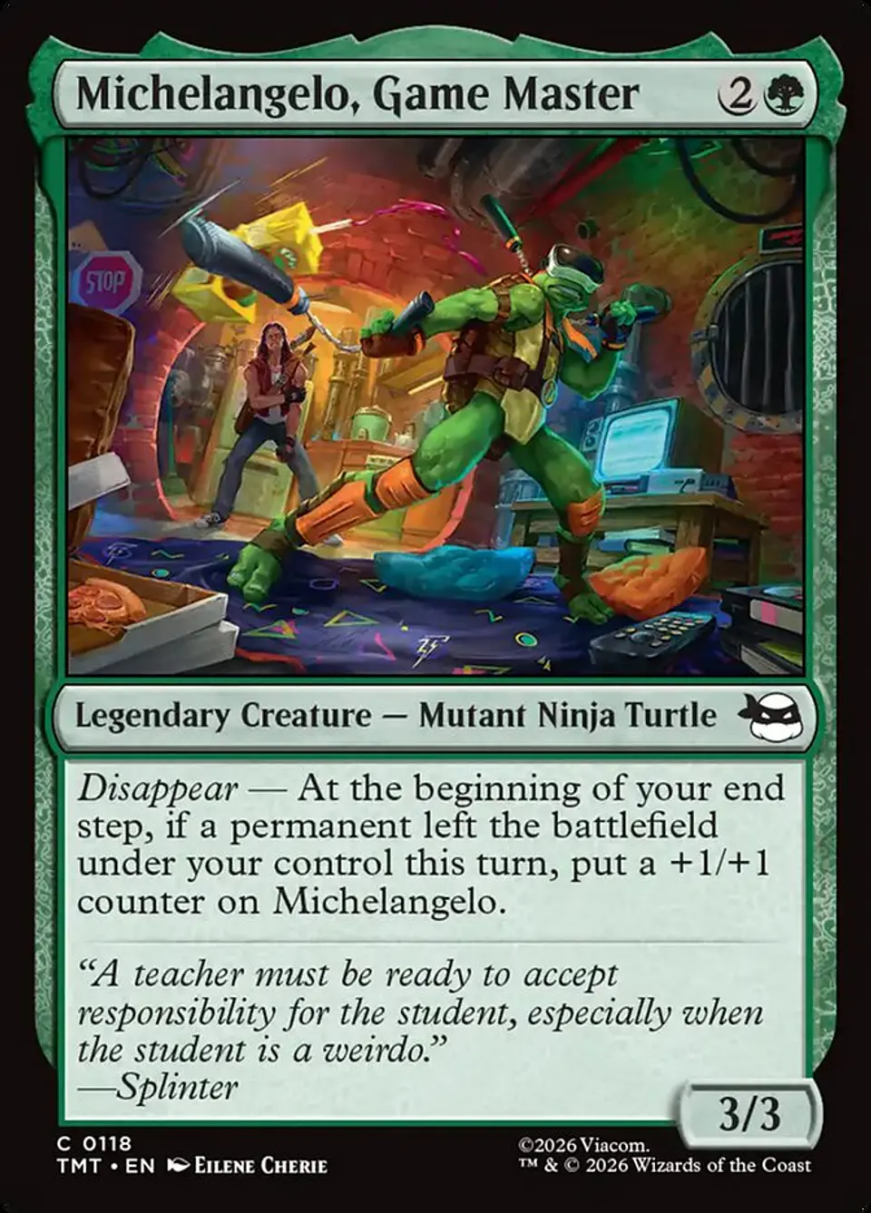 Michelangelo, Game Master 1