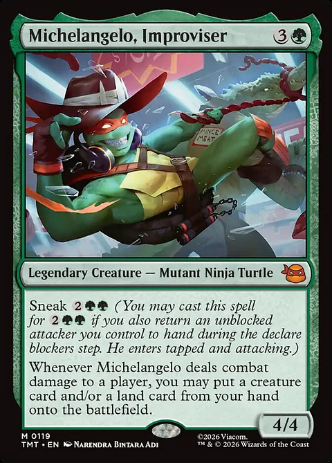 Michelangelo, Improviser