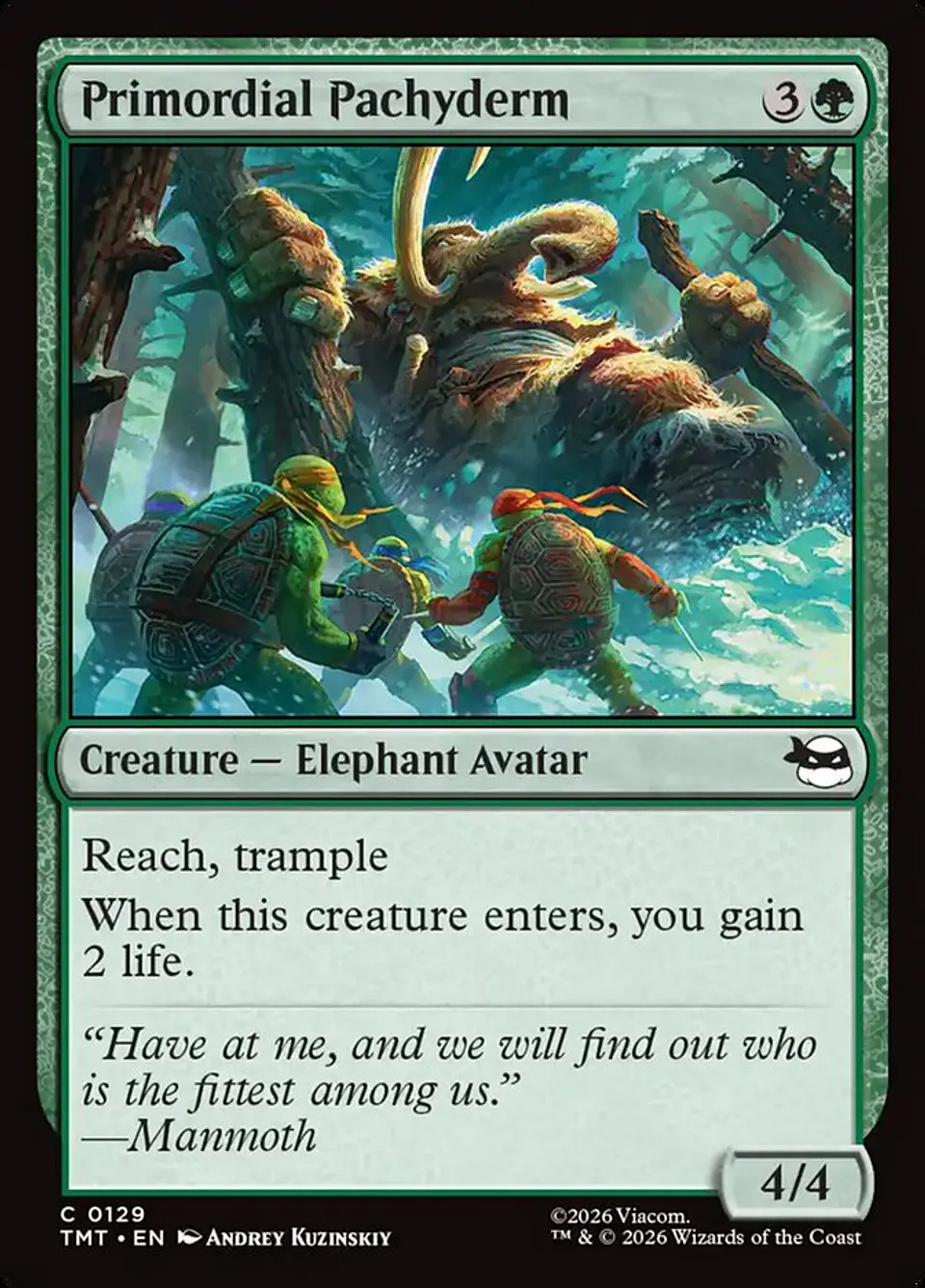 Primordial Pachyderm 1