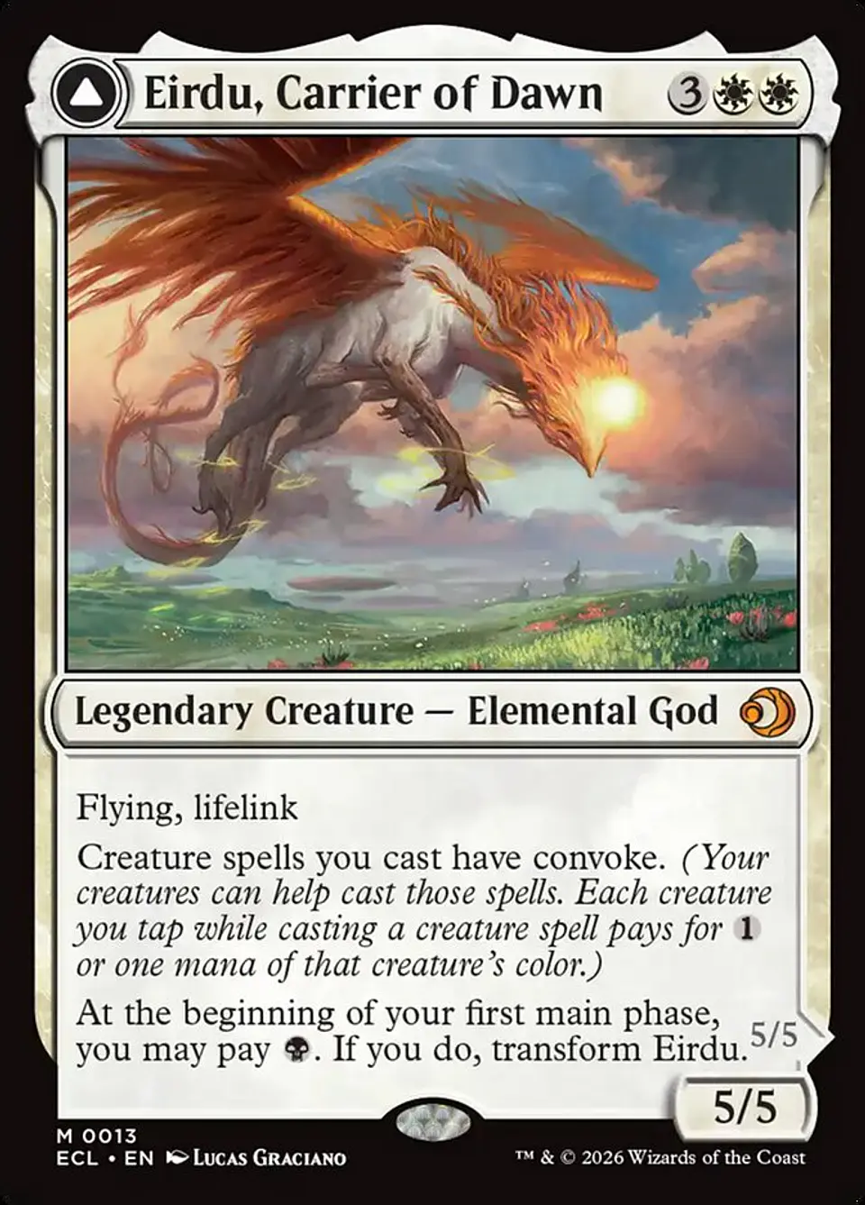 Eirdu, Carrier of Dawn // Isilu, Carrier of Twilight 1
