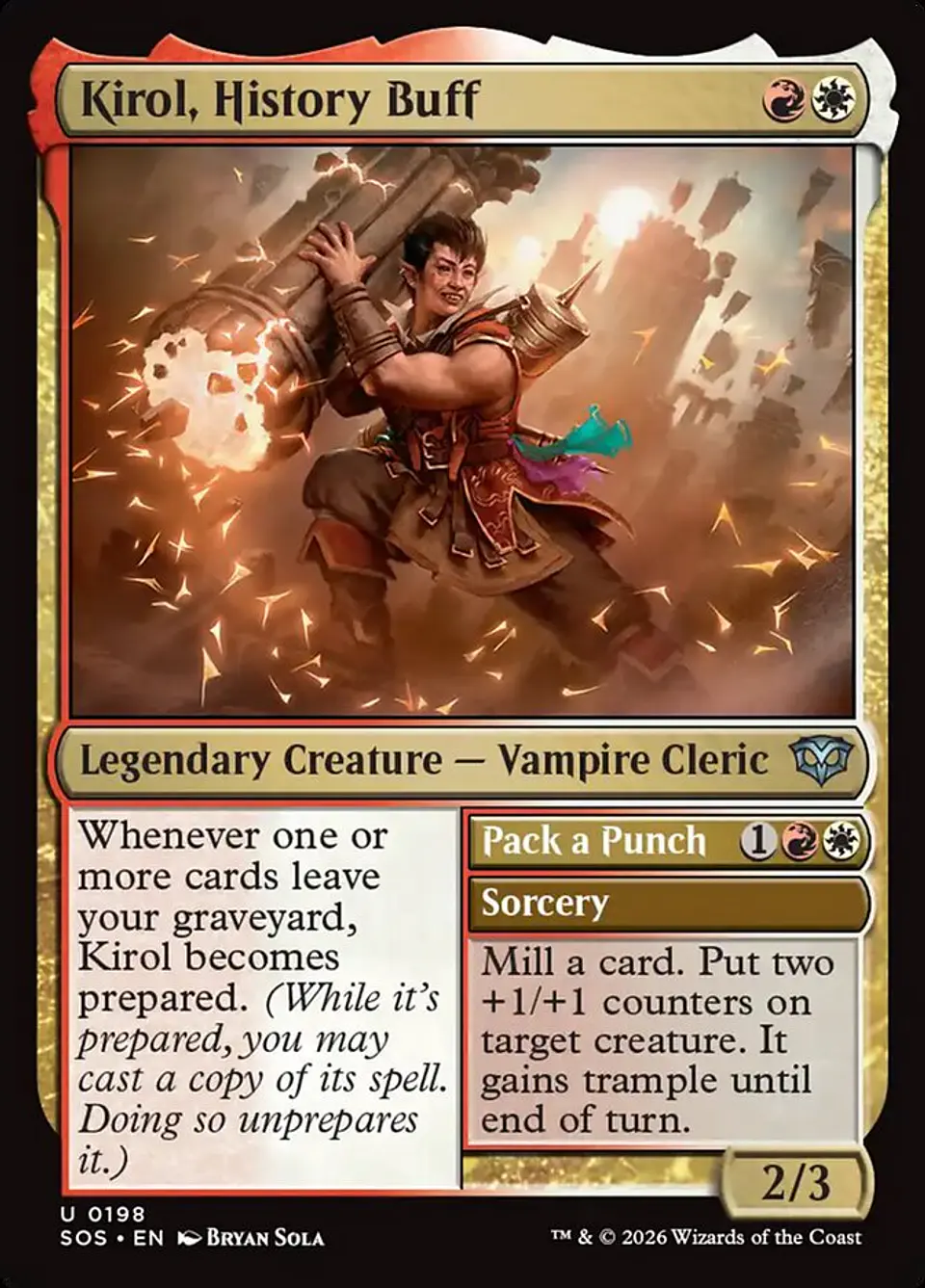 Kirol, History Buff // Pack a Punch 1