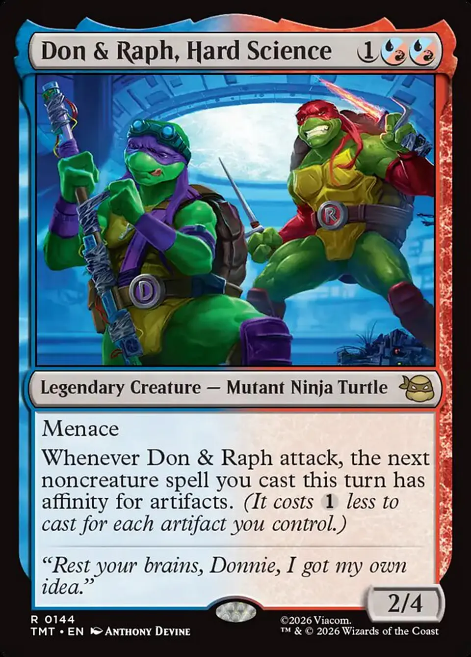 Don & Raph, Hard Science 1